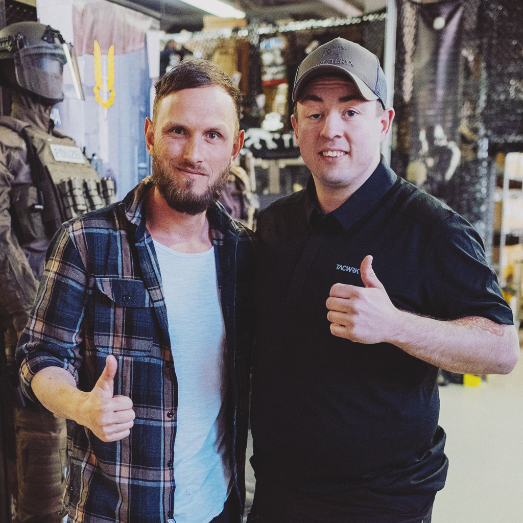 Mit Olli Bender und Bommel im TACWRK 