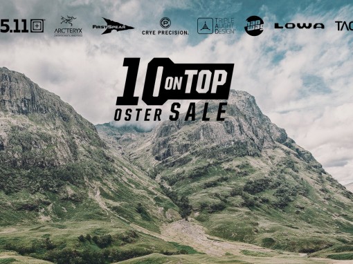 10% Extra-Rabatt auf 5.11 Tactical, Arc’teryx LEAF, Crye Precision, First Spear, HANWAG, TACWRK, Tasmanian Tiger, LOWA und Triple Aught Design. Code: OSTER10