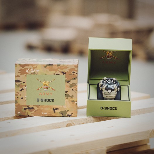 1x  limitierte Casio G-Shock British Army MUDMASTER