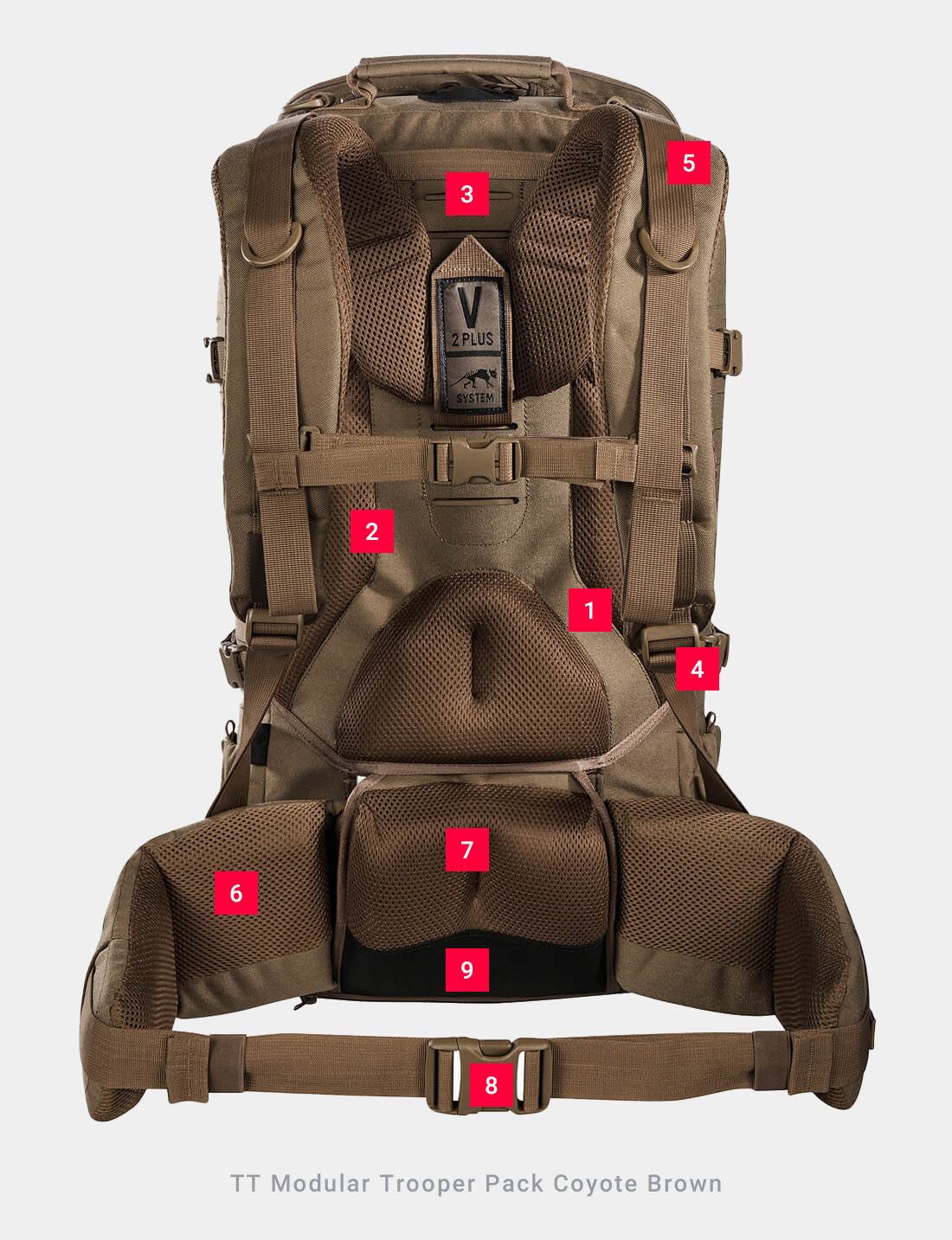 TT Modular Trooper Pack Coyote Brown