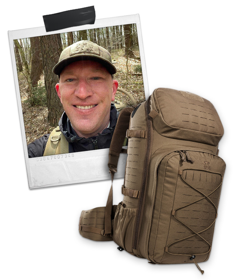 Sebi R. - Showroom Manager - TT Trooper Pack Rucksack