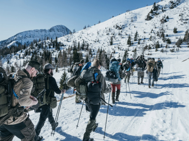 CARINTHIA ELEMENTS - Wintermarsch in den Bergen