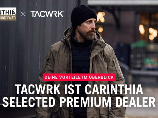 TACWRK ist CARINTHIA Selected Premium Dealer: Deine Vorteile im Überblick