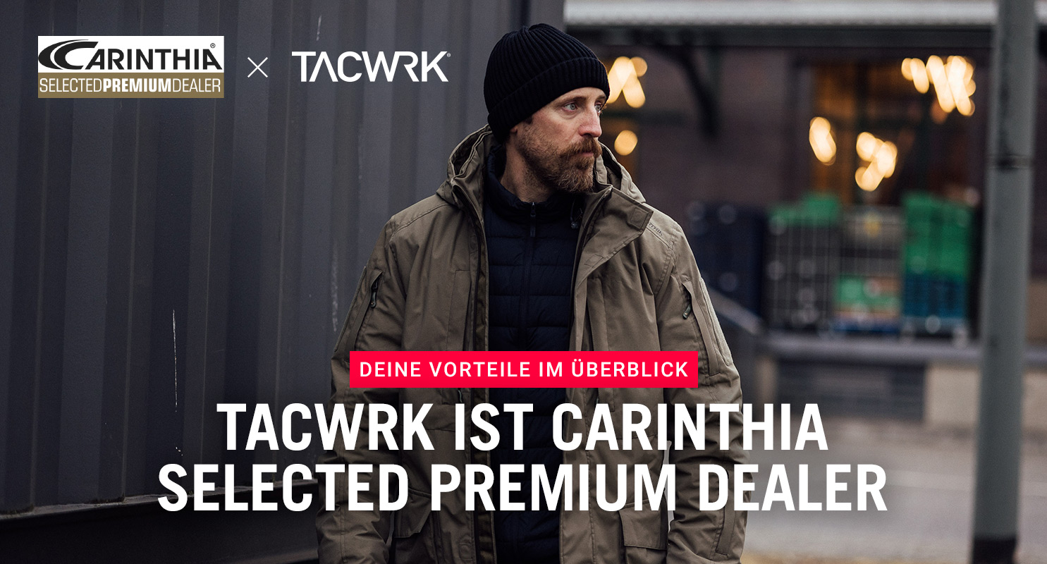 TACWRK ist CARINTHIA Selected Premium Dealer: Deine Vorteile im Überblick